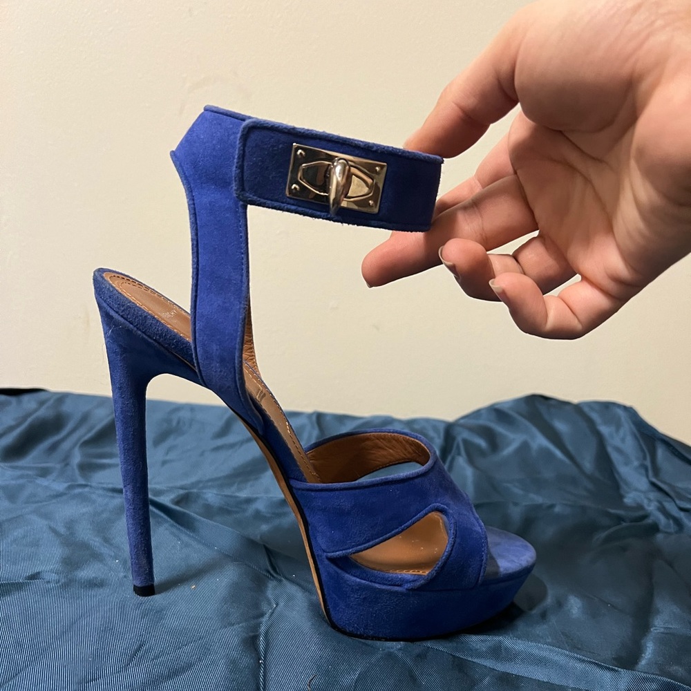 Blue givenchy heels